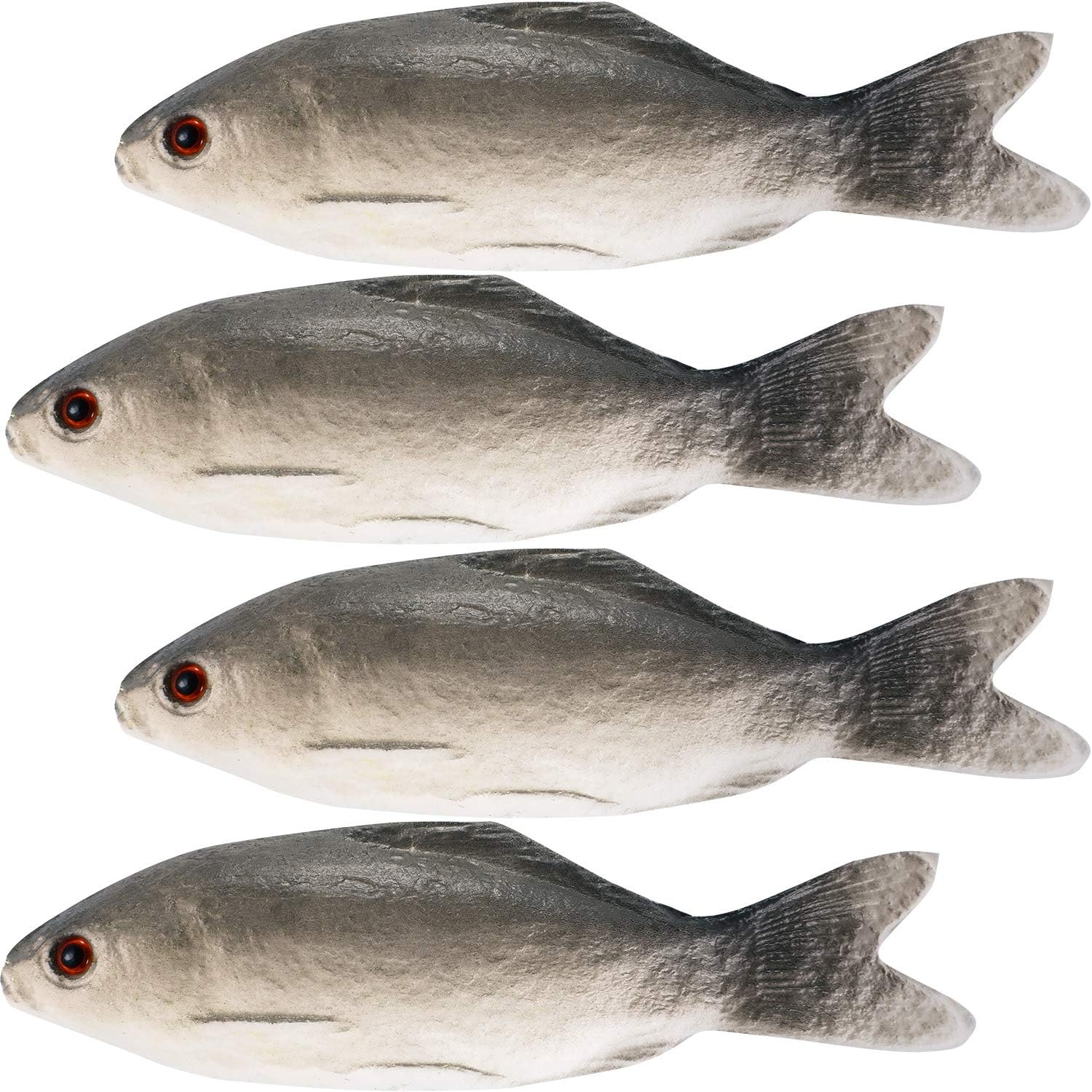 Realistic Fake Fish Set for Halloween Fun