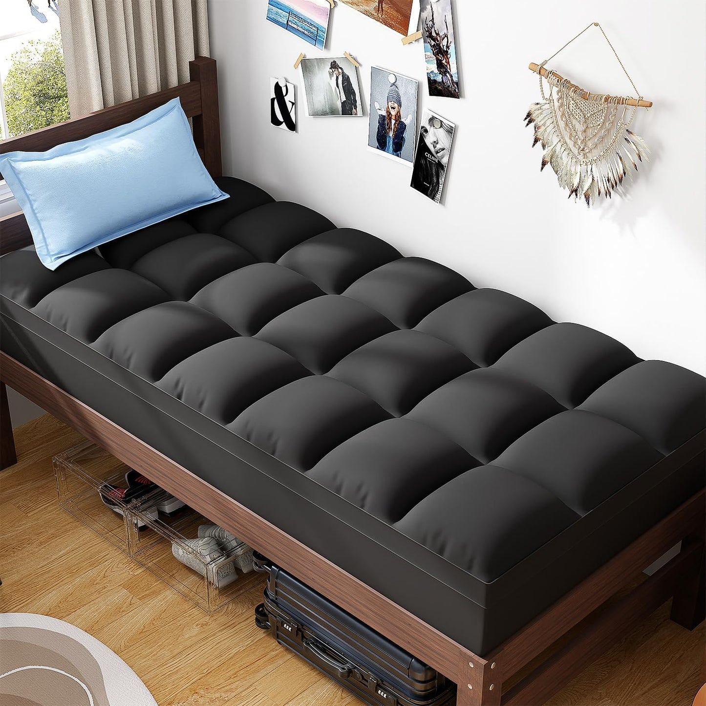 ABENE Mattress Topper Twin XL for Back Pain Relief and Comfort