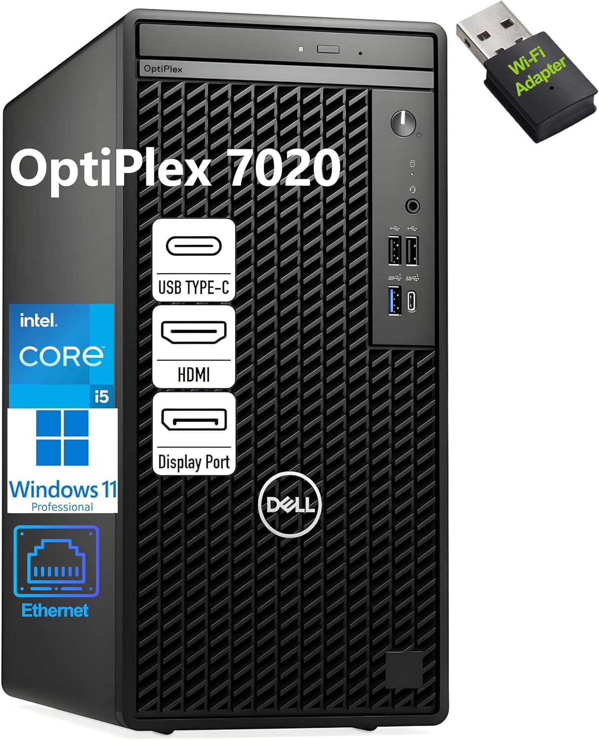 Dell OptiPlex 7020 Tower Business Desktop with 16GB RAM