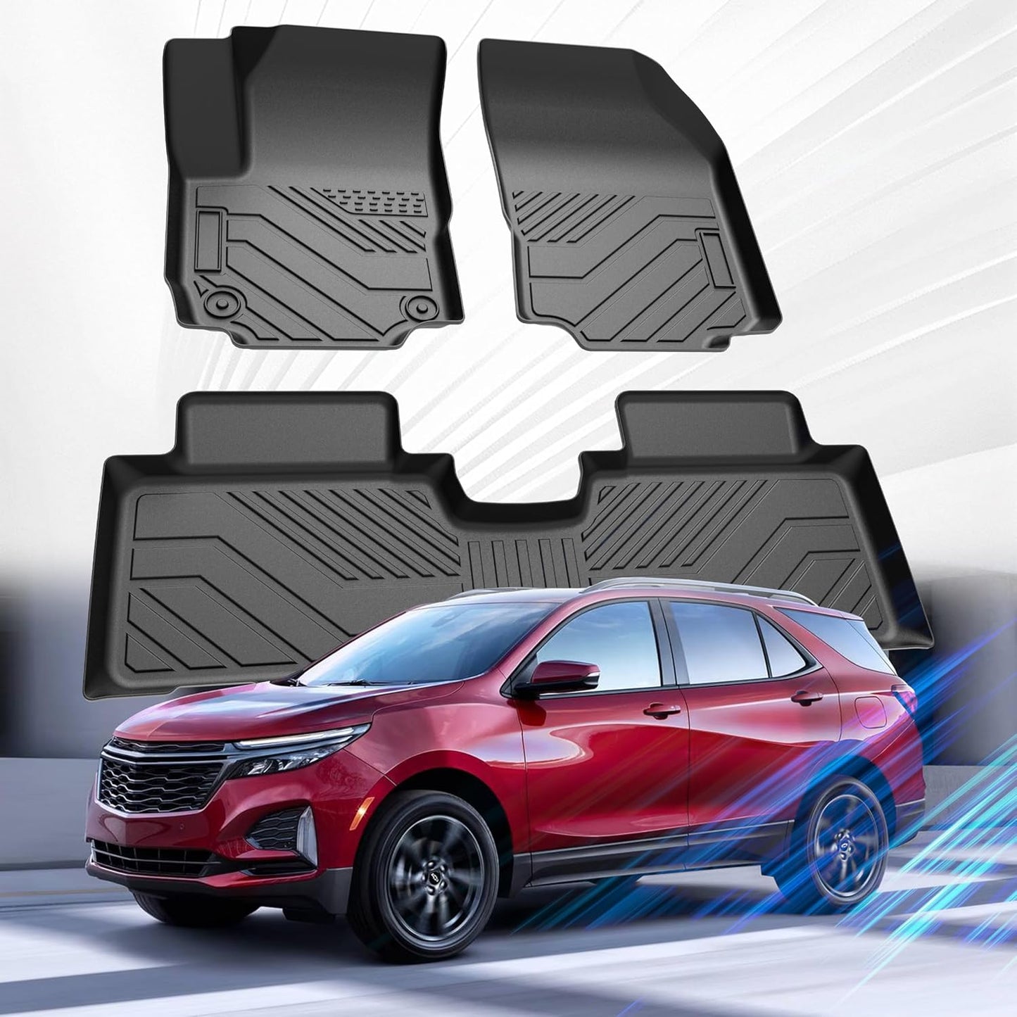 Custom Fit Car Floor Mats for 2018-2024 Chevrolet Equinox