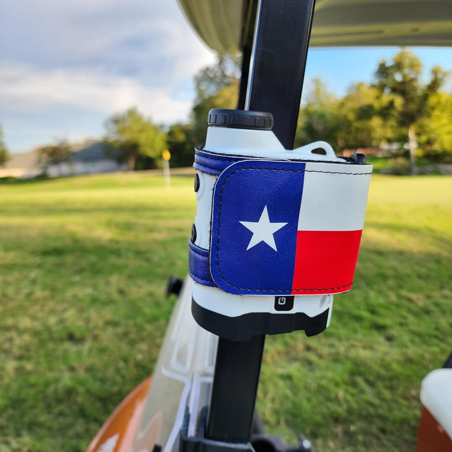 Texas Flag Magnetic Golf Rangefinder Holder - Easy Attach, Quick Access