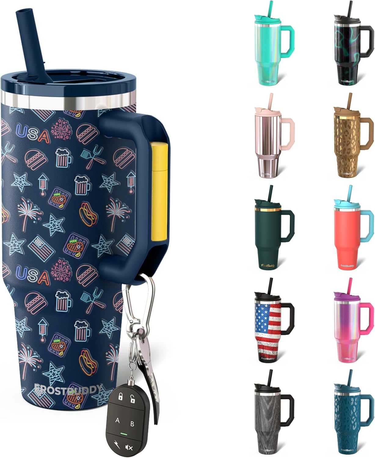 Frost Buddy Thicc Buddy 40 oz Stainless Steel Tumbler for Travel