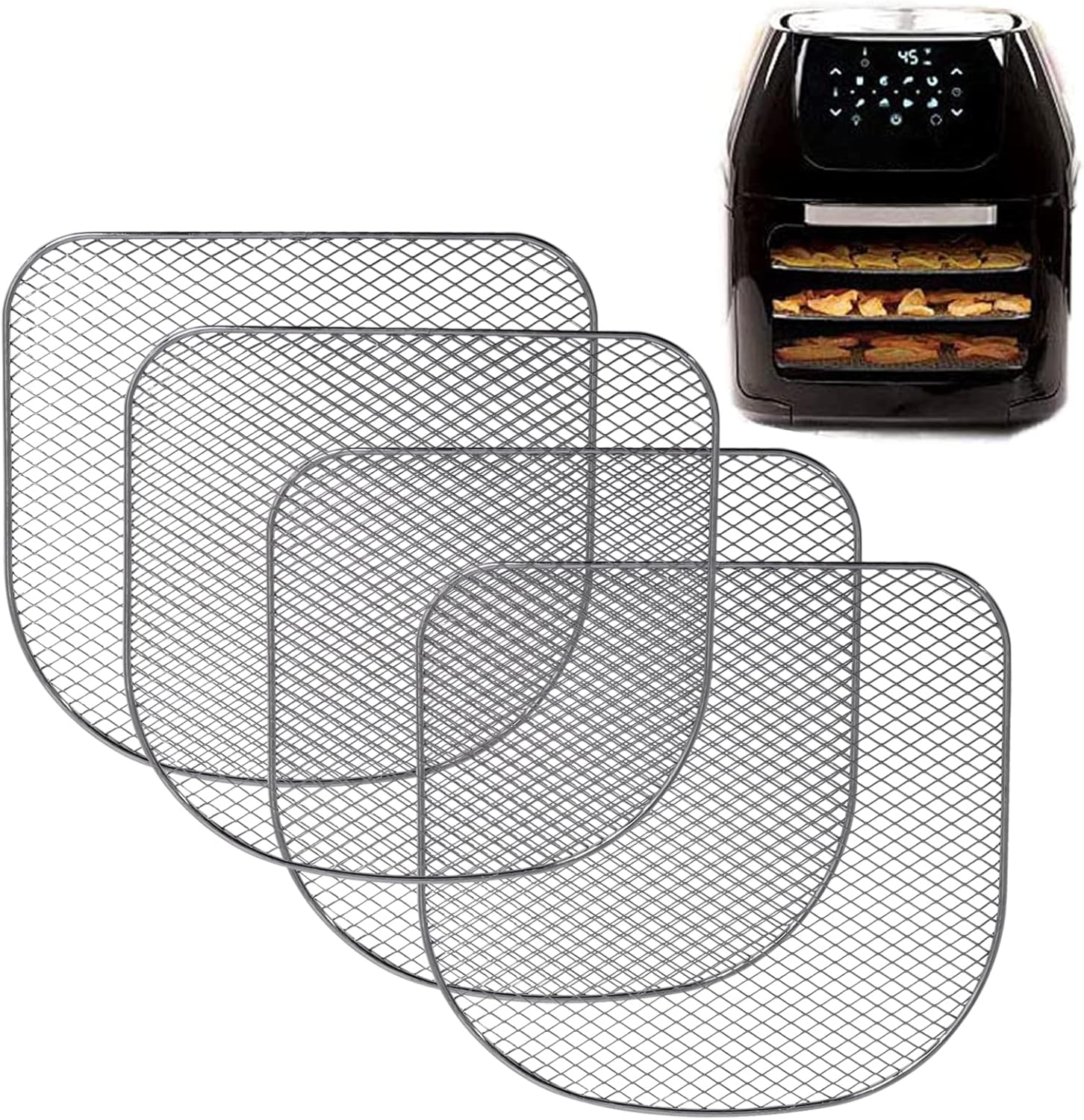 Maximize Air Fryer Space with Dehydrator Racks