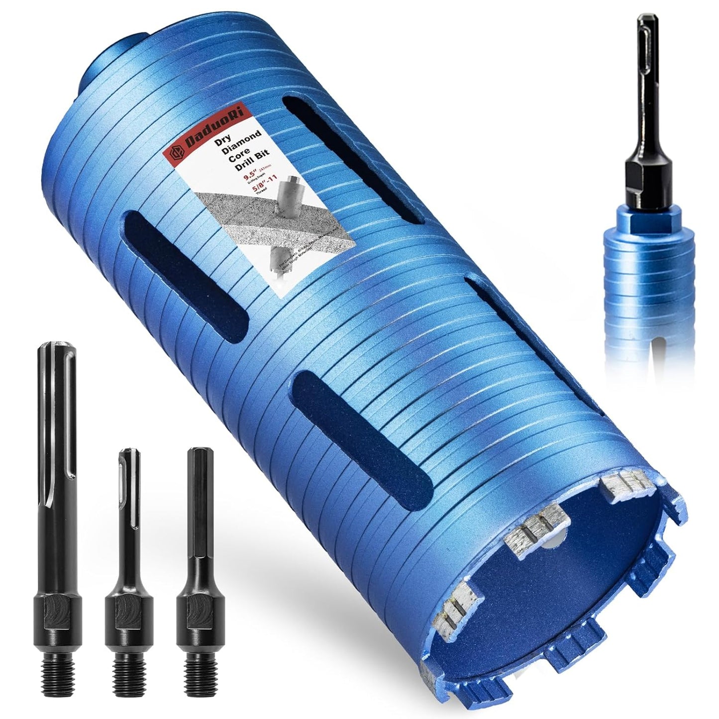 4 1/4 in Dry Core Drill Bit for Concrete and Masonry Projects