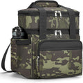 Insulated Lunch Bag & Lunch Box for Men - Expandable Double Deck