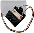 Conversion Kit for Classic Small Flap Wallet to Crossbody - Gold