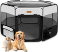 Dog Playpen XL Portable Pet Play Pen - Foldable Large-Capacity
