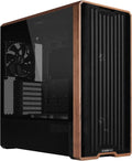 Lian Li LANCOOL 217 Walnut Wood Mid-Tower PC Case - Quiet High Airflow