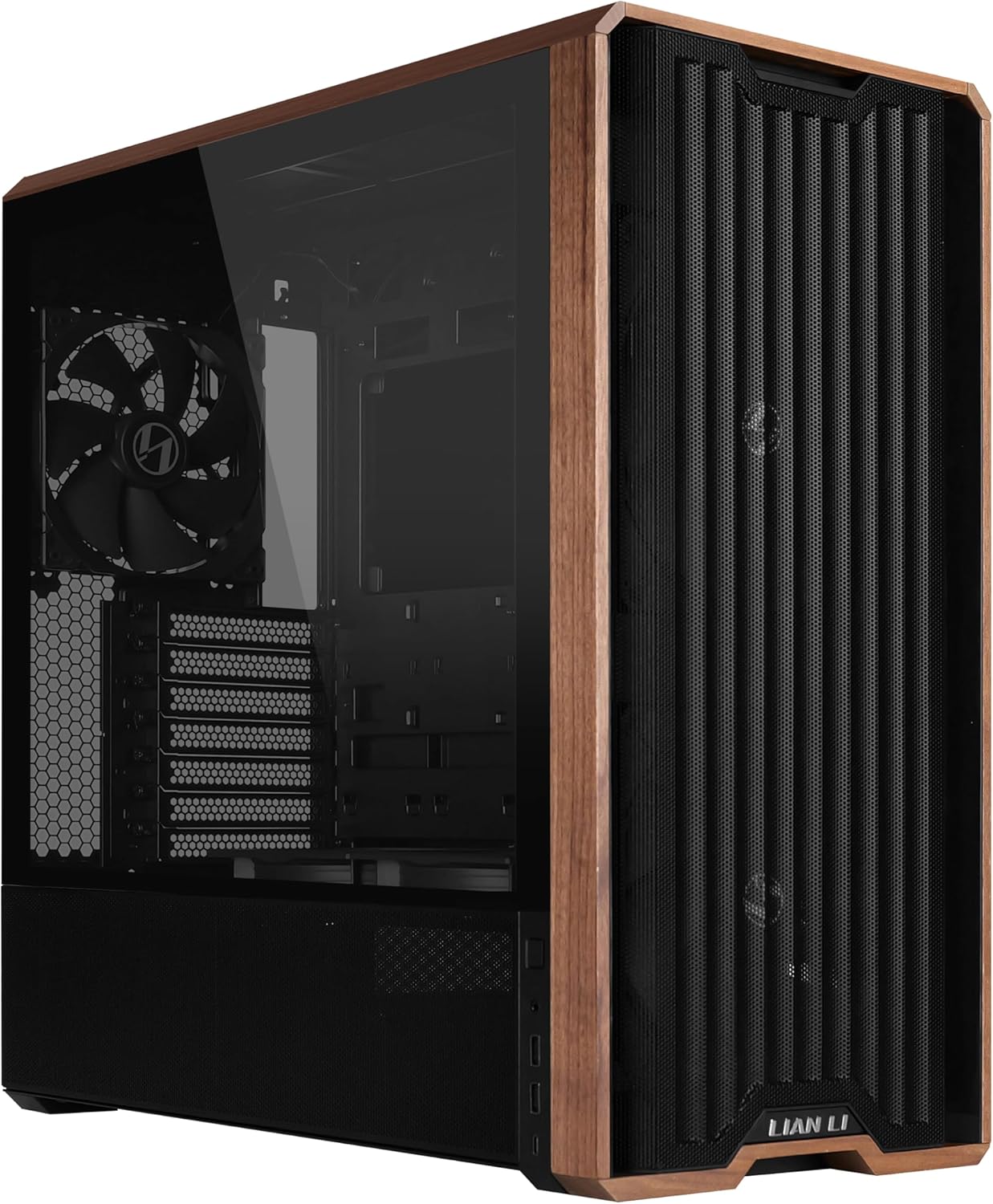 Lian Li LANCOOL 217 Walnut Wood Mid-Tower ATX PC Case Review