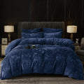 PHF Truly Velvet Duvet Cover Set California King Size - Ultra Soft