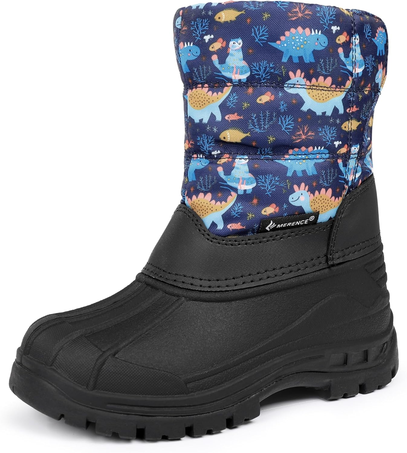 FANTURE Boys Girls Snow Boots Waterproof Cold Weather Shoes