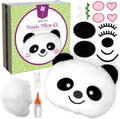Beginner Sewing Kit for Kids 8-12 - Easy DIY Panda Pillow Kit