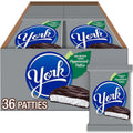 YORK Dark Chocolate Peppermint Patties Candy Packs - Bulk 36 Count