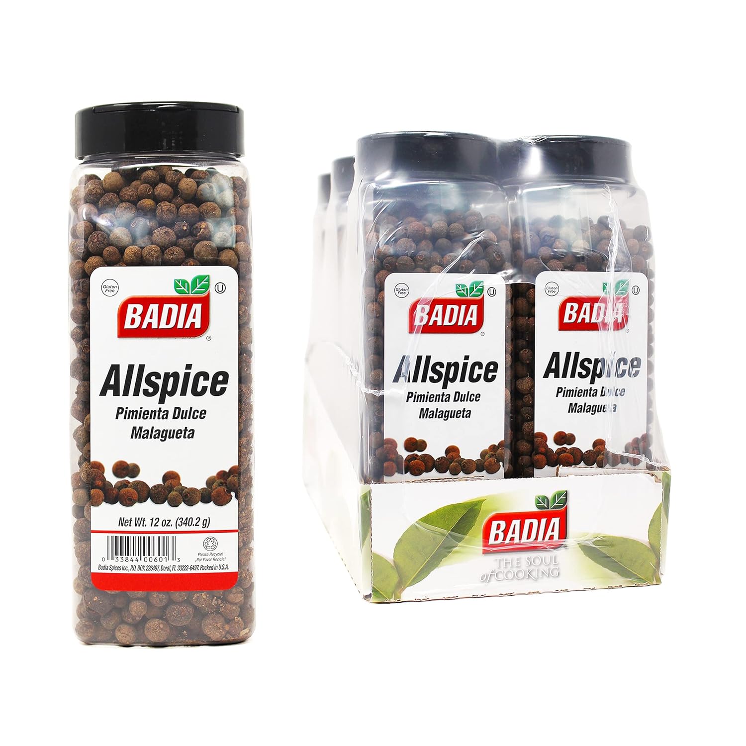 Badia Allspice 12 Ounce Pack of 6 for Cooking and Baking