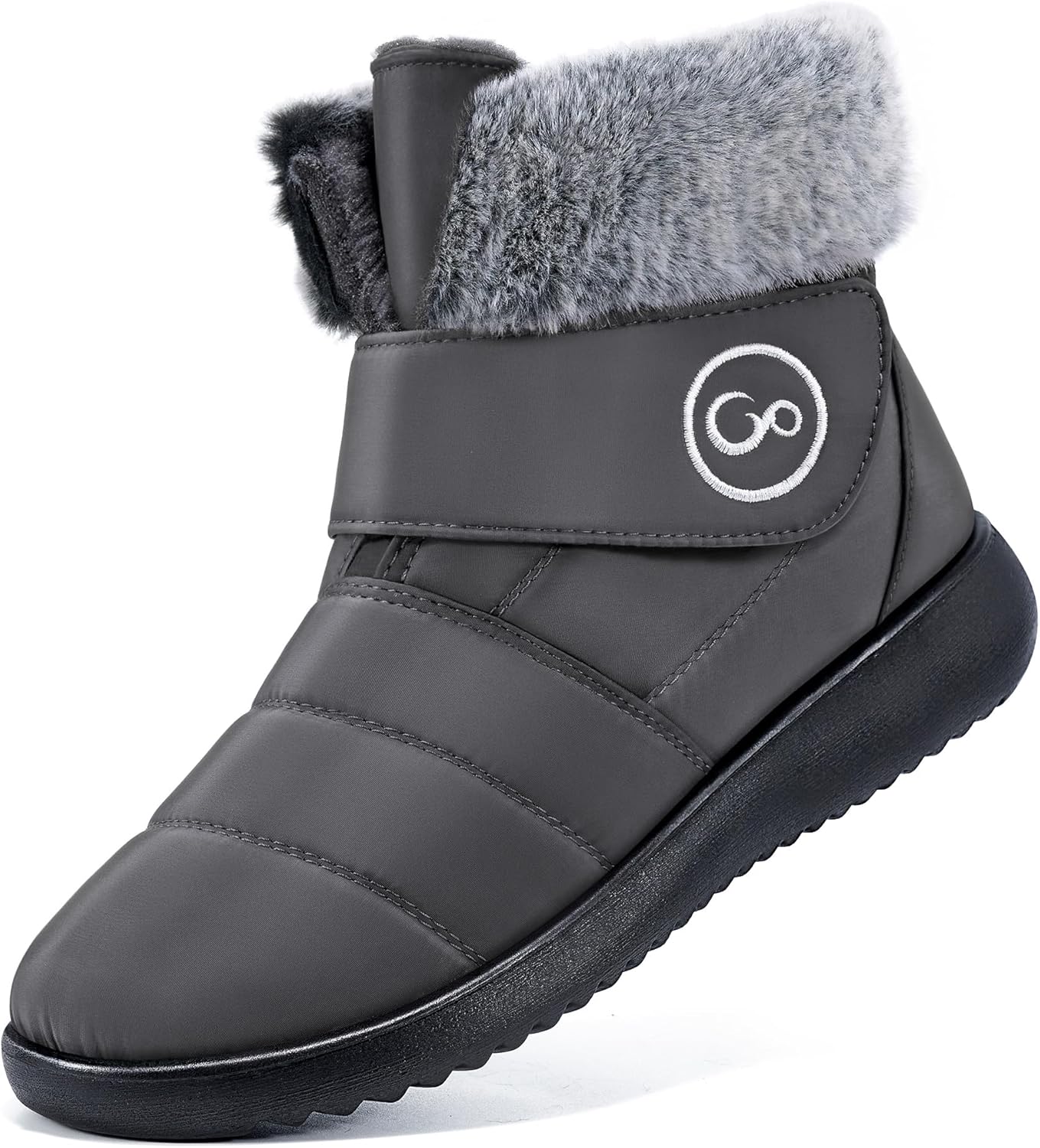 Aomigoct Women Winter Snow Boots: Warm Waterproof Booties