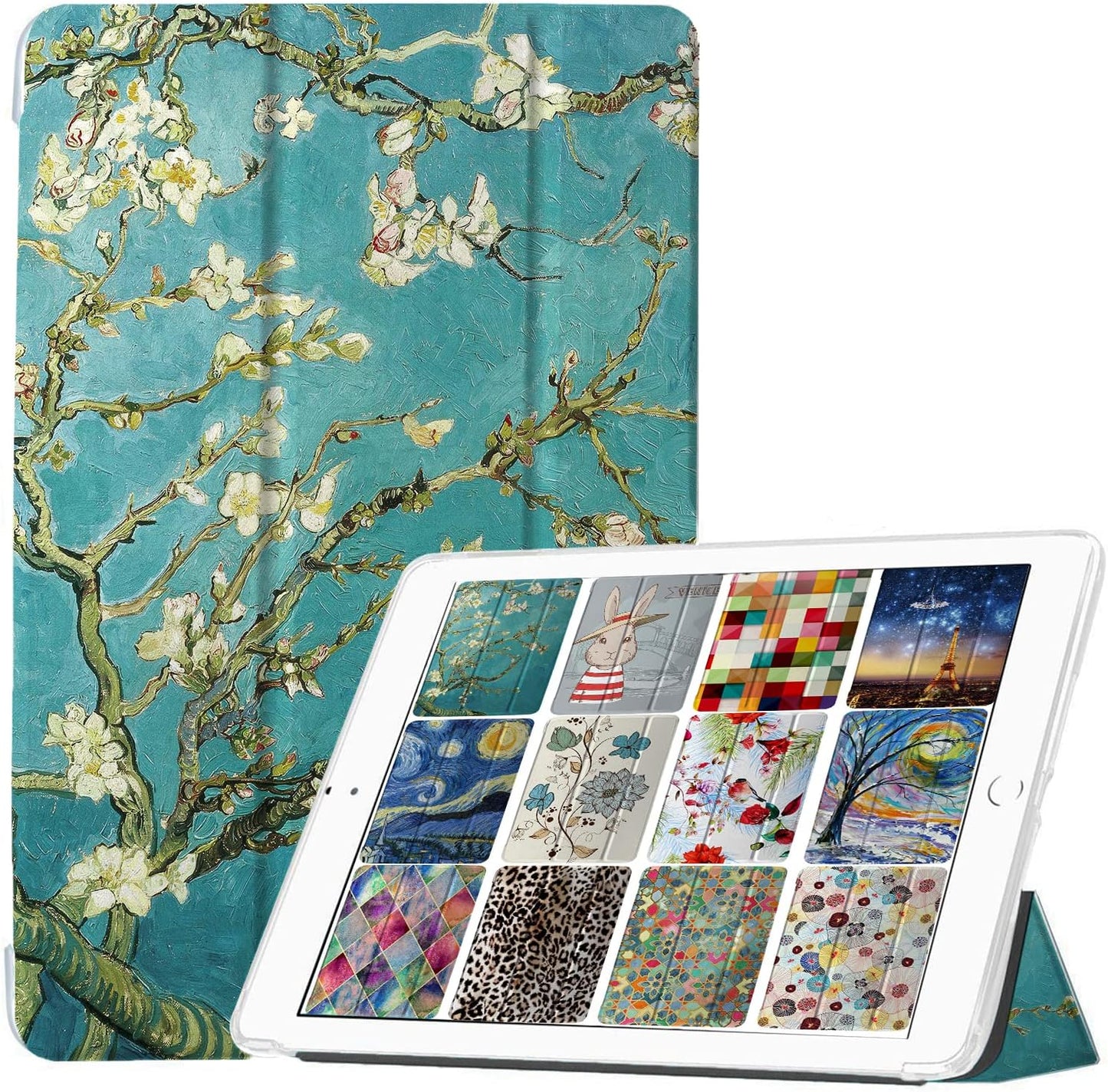 DuraSafe Cases for iPad 8th Gen 10.2in 2020 Floral Blossom Cover