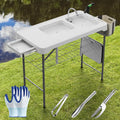 Portable Fish Cleaning Table - Easy Cleanup Anywhere!