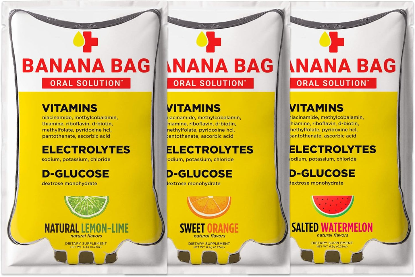 Banana Bag Oral Solution Packets for Hydration and Energy Boost