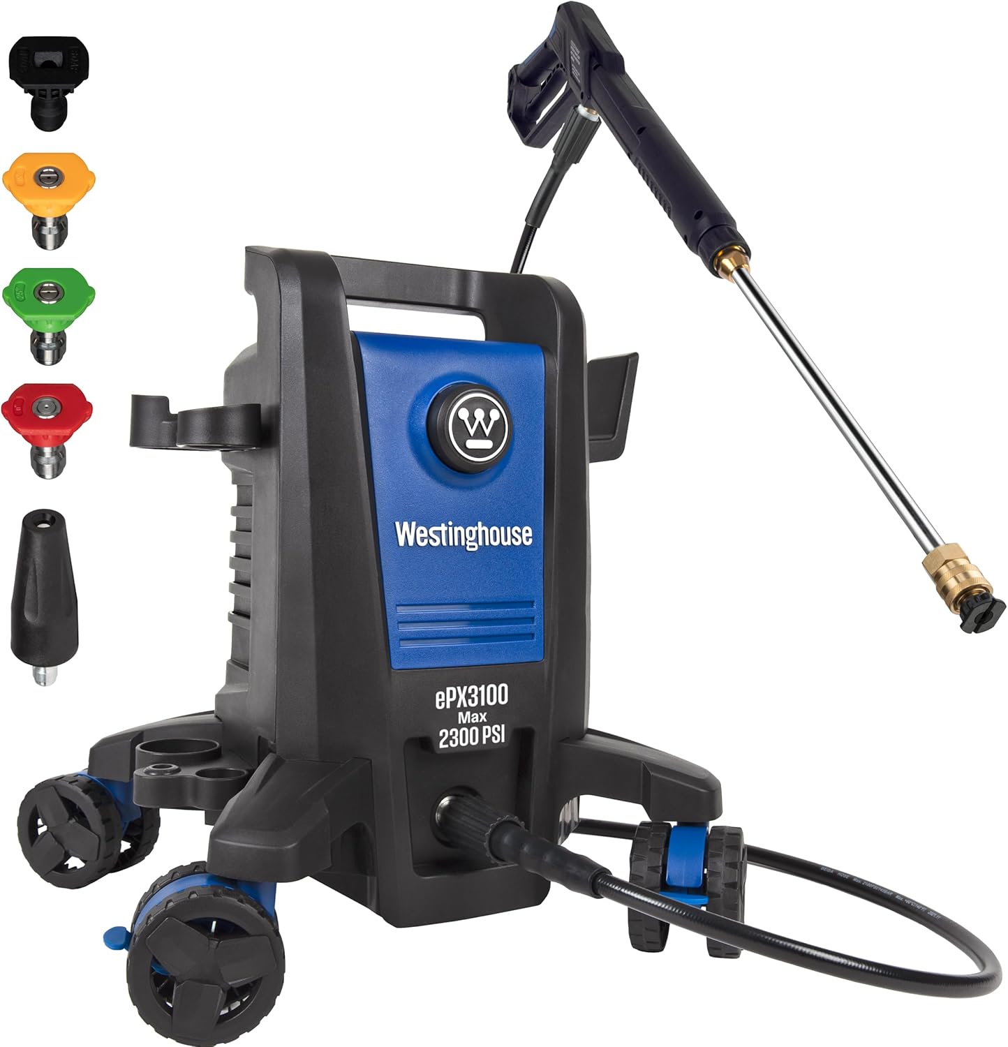 Westinghouse 2300 PSI Electric Pressure Washer - Anti-Tipping Tech