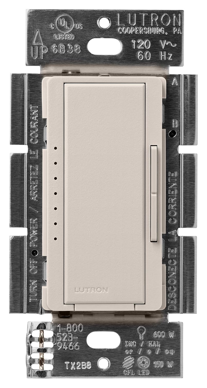 Lutron Maestro LED+ Dimmer Switch for Perfect Lighting Control
