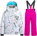 Boys Ski Jacket and Pants Suit - Waterproof Windproof Snow Set
