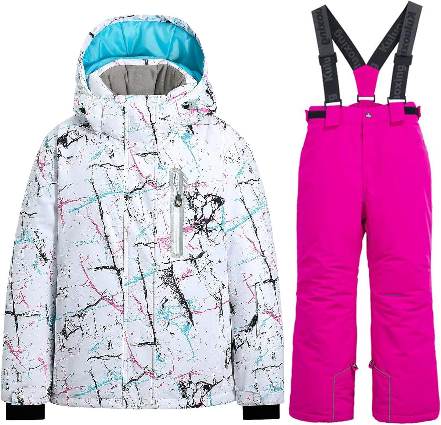 Boys Ski Jacket Snow Jacket Pants Suits for Winter Sports