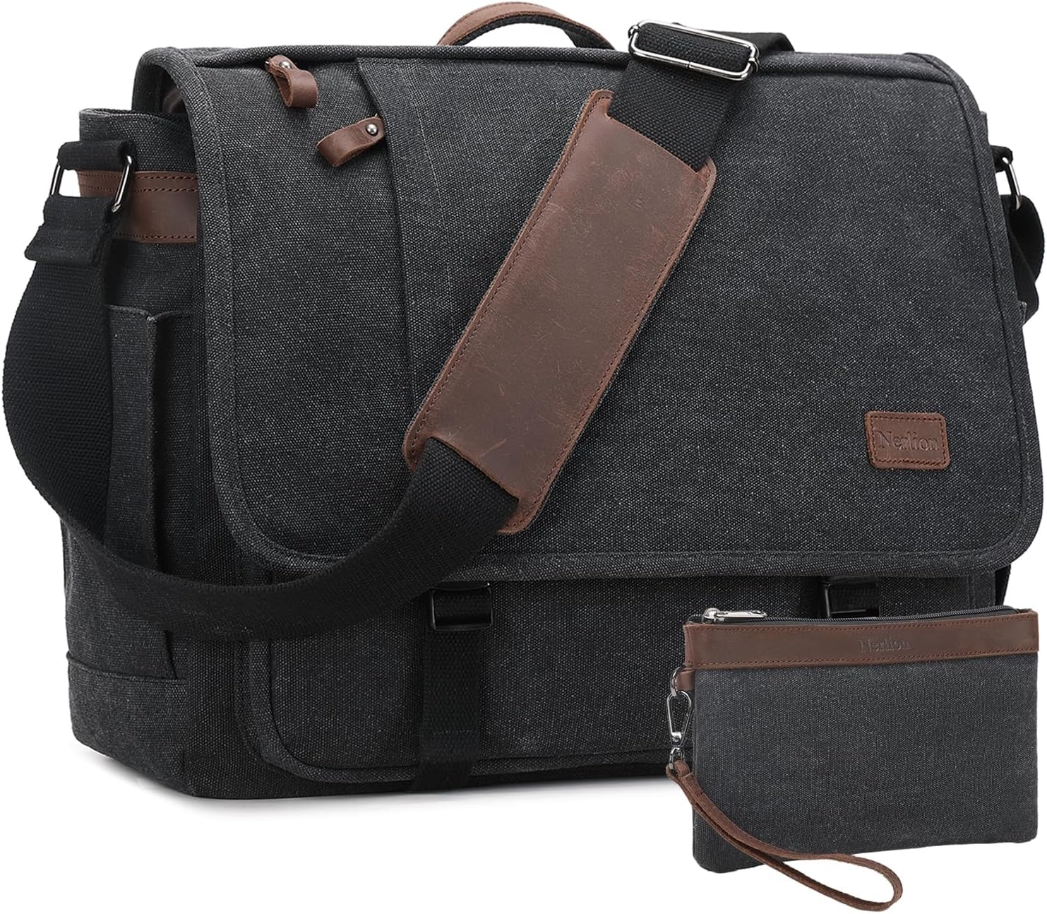 Nerlion Messenger Bag for Men - Water-resistant Laptop Bag