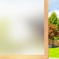 Frosted Window Privacy Film Non-Adhesive Static Cling - Opaque Privacy