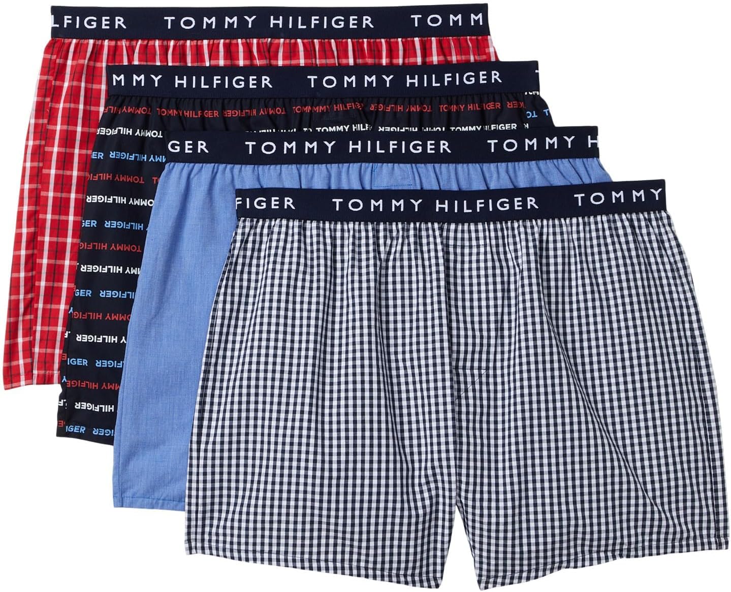Tommy Hilfiger Men's Cotton Classic Woven Boxer 4-Pack Review