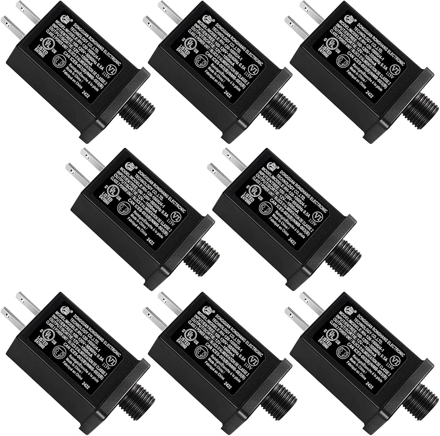 8PCS Replacement Yard Inflatable Adapter for Holiday Decor