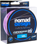 PANDERRA Cyan Blue X8 Braid Fishing Line - Extended Casting Distance