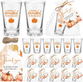 Pickmesh Pumpkin Baby Shower Shot Glasses 50 Sets - Cute Favor Kit