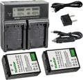 Kastar 2-Pack LCD Dual Fast Charger for Nikon EN-EL25 - Dual Charge