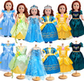 18 in Doll Clothes 6PC Princess Costume Set - Cute Mix & Match