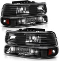 AUTOSAVER88 Headlight Assembly for 1999-2006 Chevy Trucks - Durable