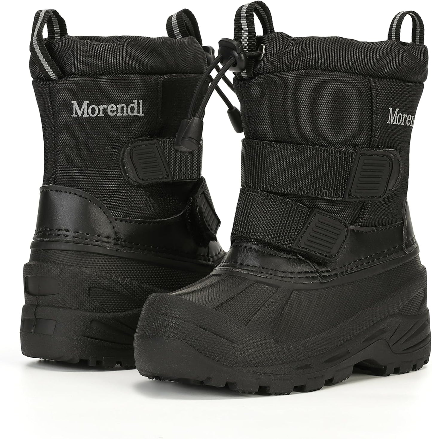 MORENDL Toddler Winter Snow Boots for Boys and Girls Hiking