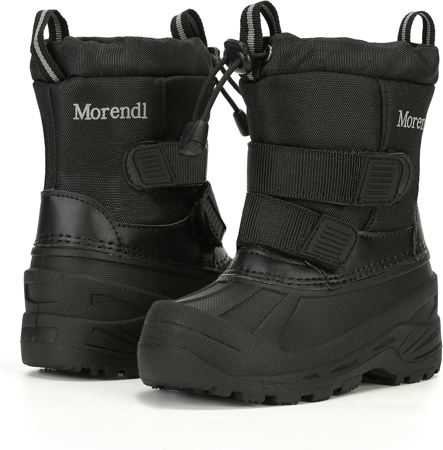 MORENDL Toddler Winter Snow Boots for Boys and Girls Hiking