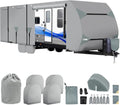 Travel Trailer RV Cover 27-30 ft with 7-Layer Thick Protection