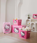 Hello Kitty 4 Piece Storage Solution Set - Kid Friendly Organizer
