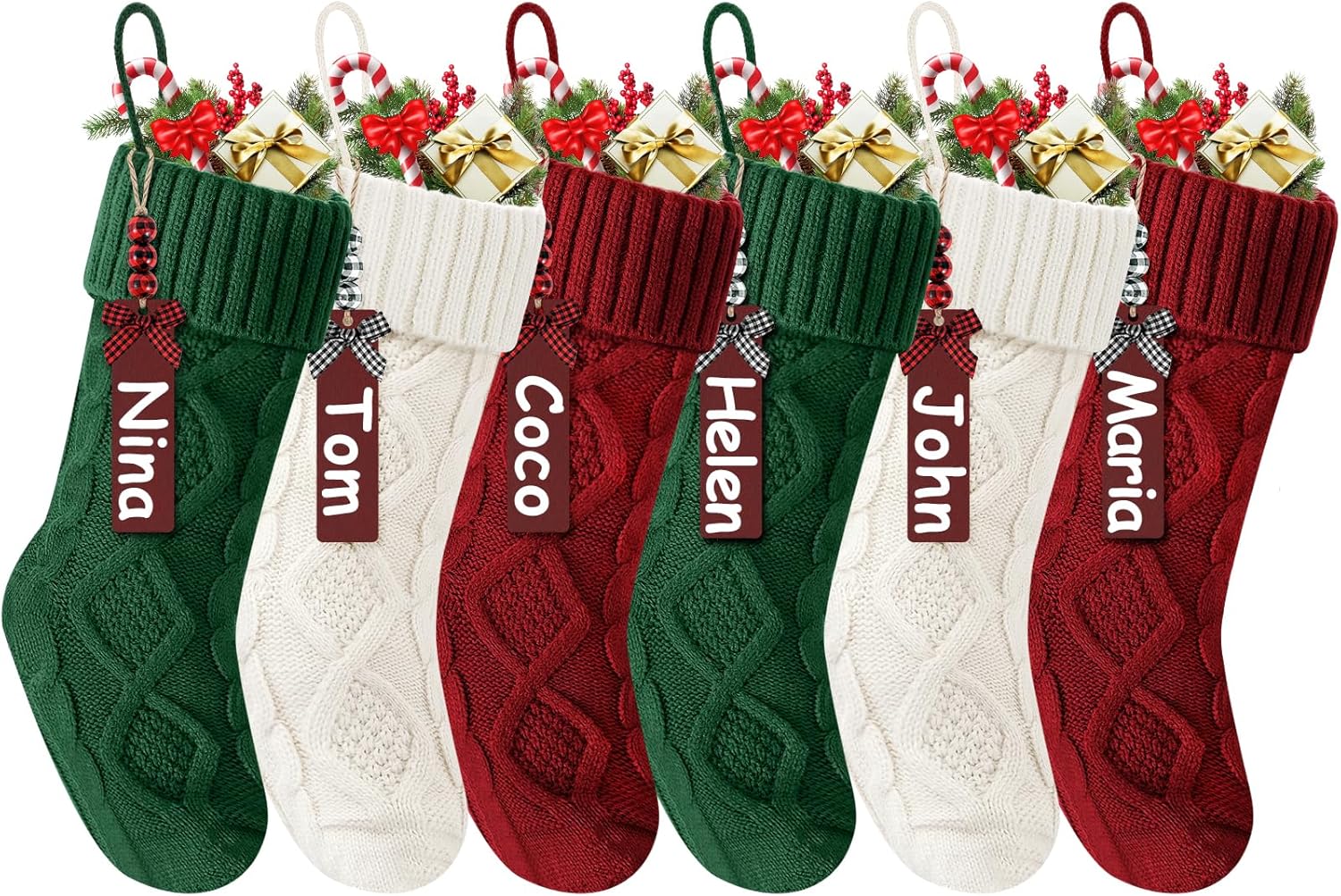 Christmas Stockings 18 Inches for Festive Home Decoration