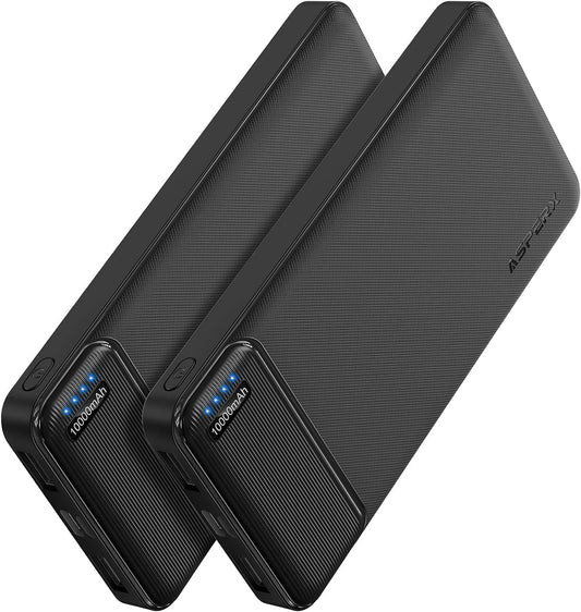 Fast Charge On-The-Go: AsperX 2-Pack Power Bank