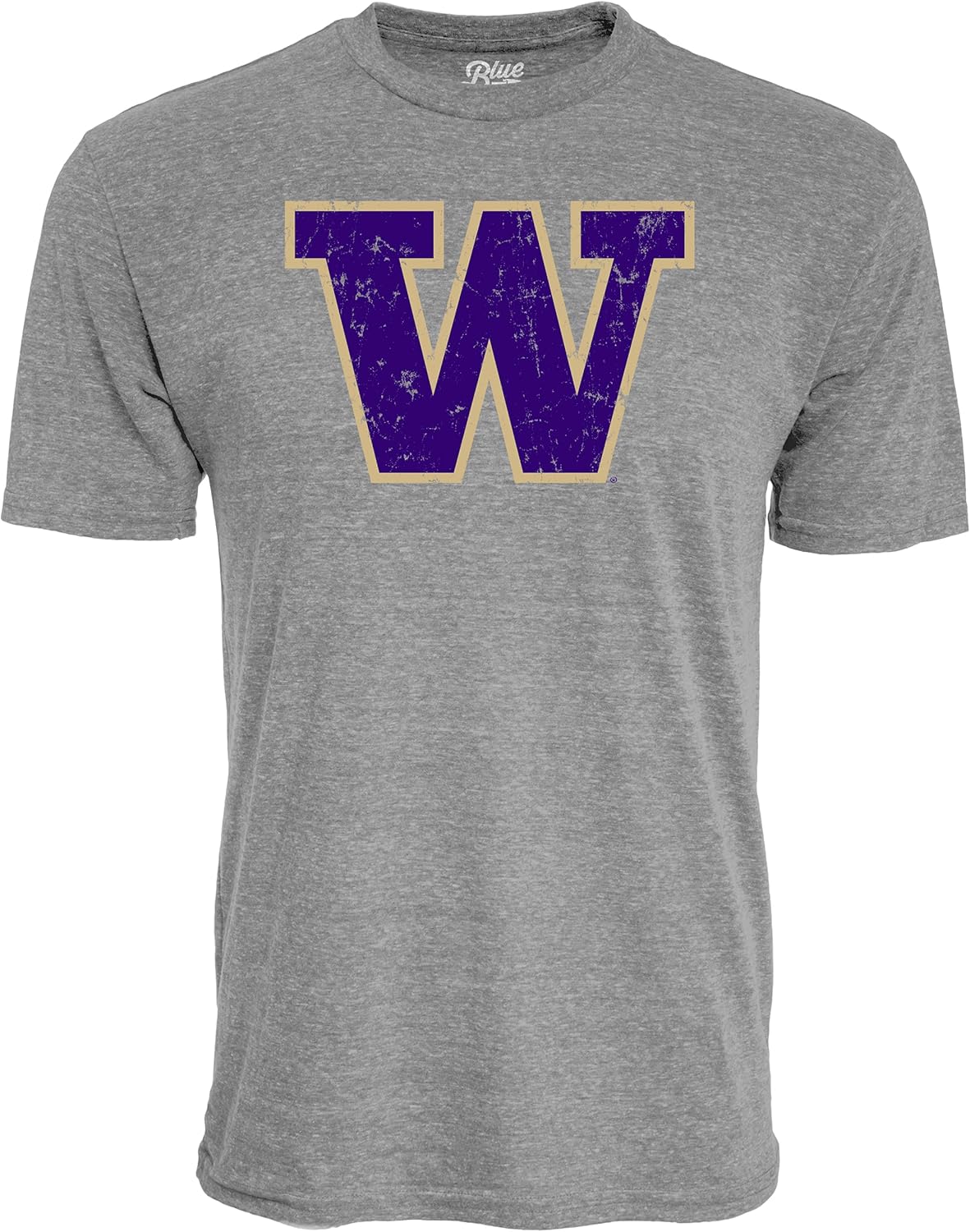 Washington Huskies Vintage Icon Tri-Blend T-Shirt for Fans