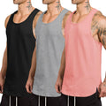 Men's Quick Dry Workout Tank Top 3 Pack - Lightweight Gym Tee