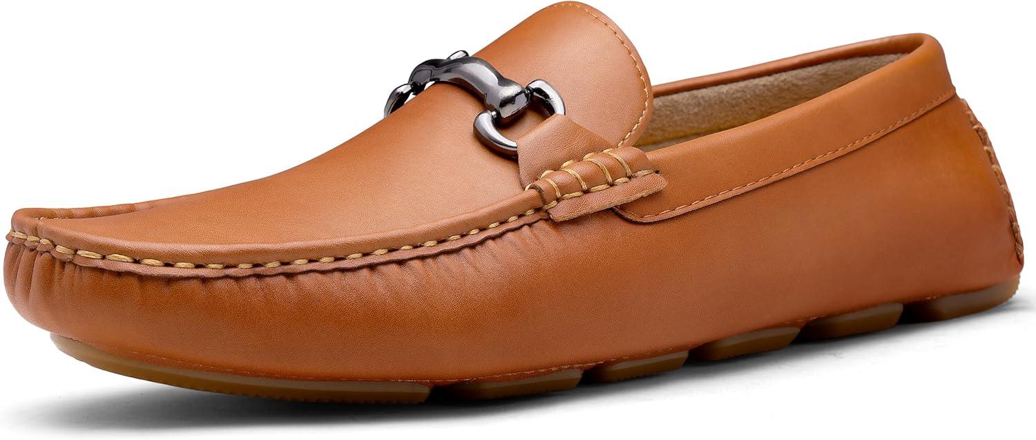 Vostey Men's Loafers Slip on Shoes for Effortless Comfort