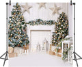 Christmas Photography Backdrop for Children Kids Portraits - 8x8ft