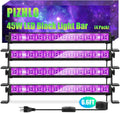 Ultra Bright 45W Black Light Bar for Halloween and Parties