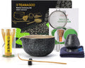 Matcha Whisk Set Black 7-Piece Matcha Kit - Ceremony Starter Set