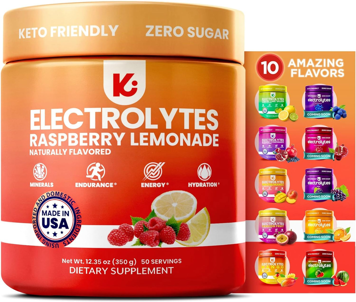Keppi Electrolytes Powder for Hydration and Keto Support