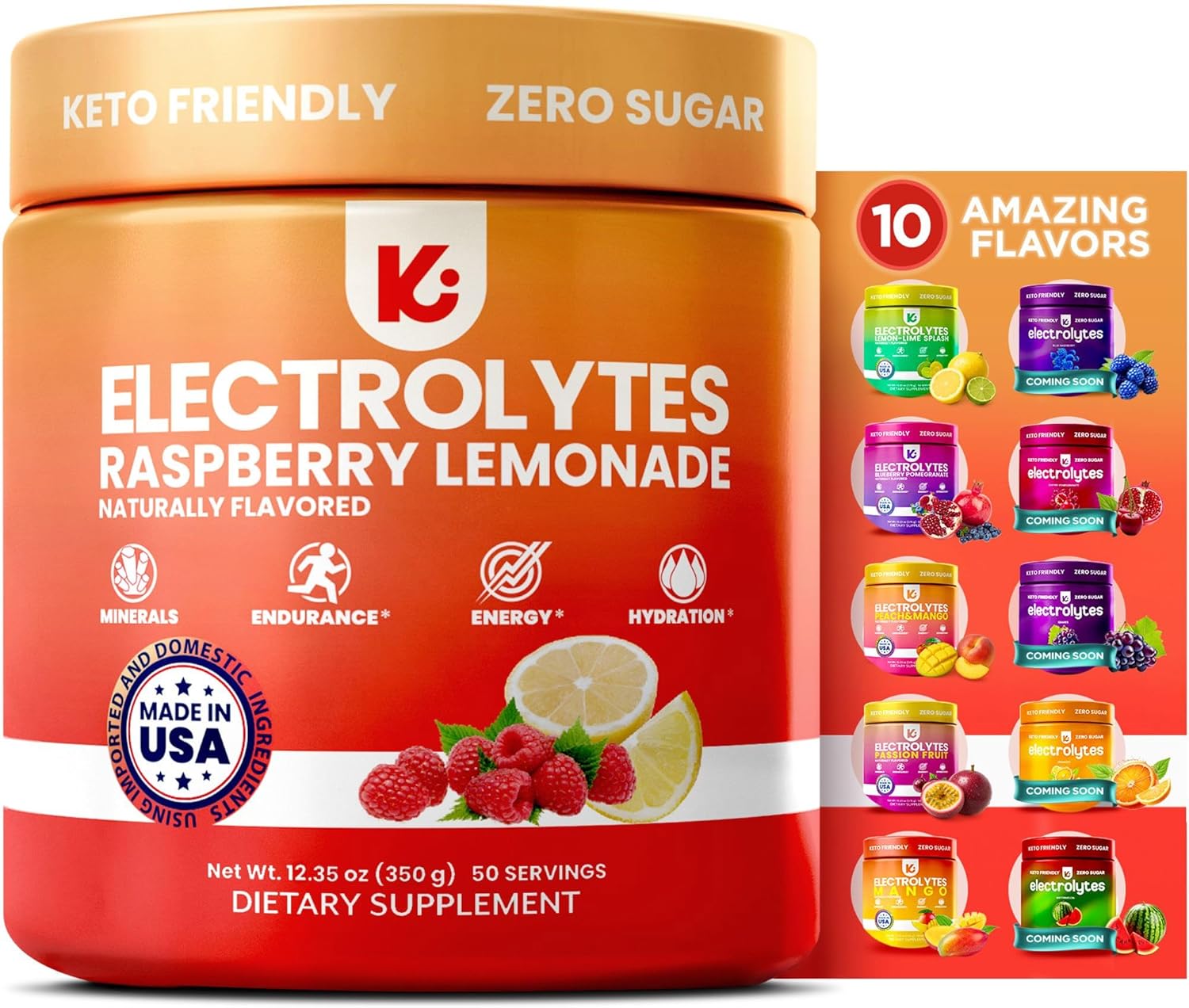 Keppi Electrolytes Powder for Hydration and Keto Support