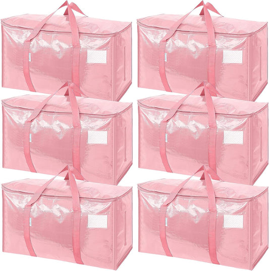 TICONN Extra Large Moving Bags with Zippers for Easy Storage